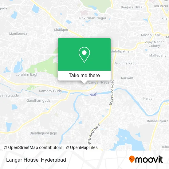 Langar House map