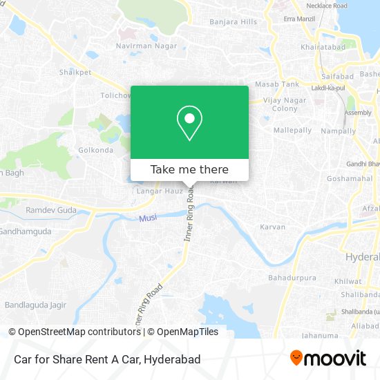 Car for Share Rent A Car map