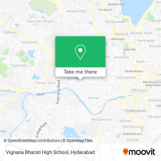 Vignana Bharati High School map