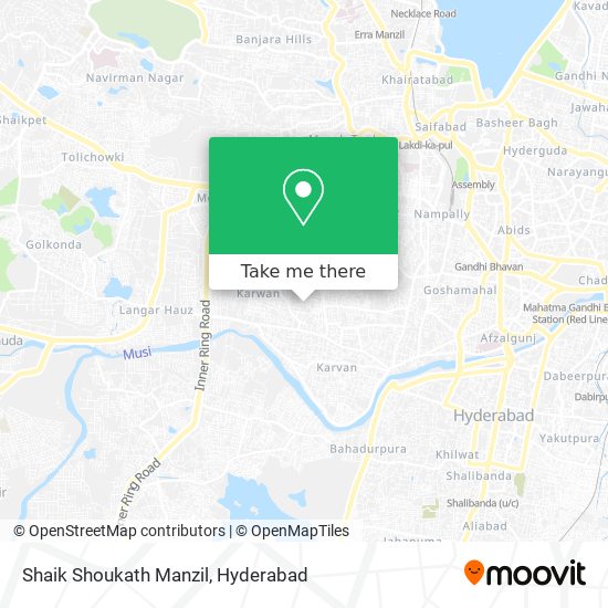 Shaik Shoukath Manzil map