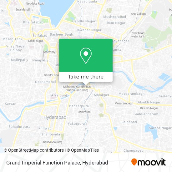 Grand Imperial Function Palace map