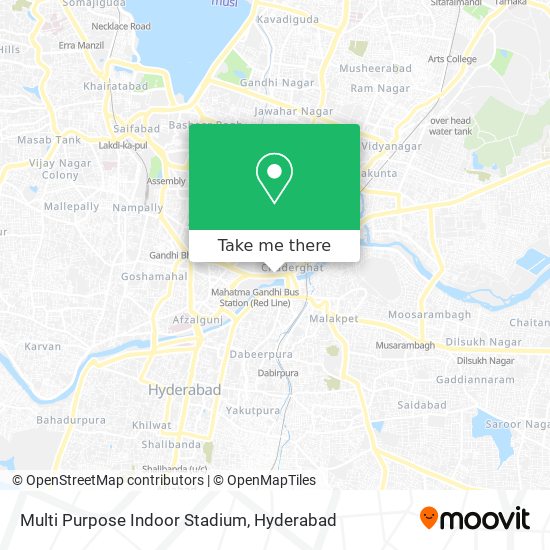Multi Purpose Indoor Stadium map