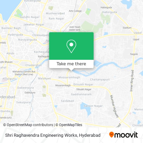 Shri Raghavendra Engineering Works map