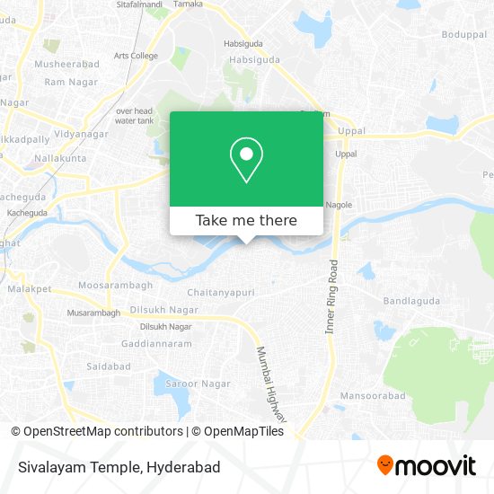 Sivalayam Temple map