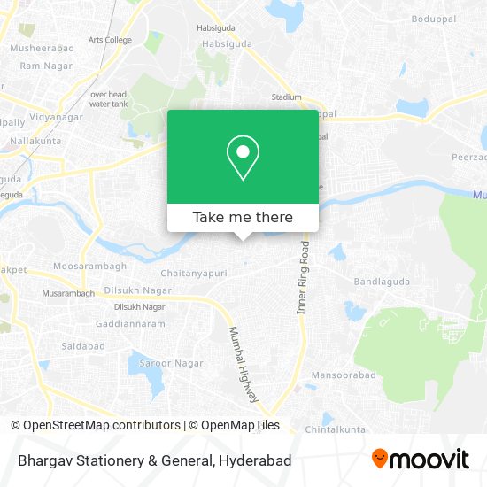 Bhargav Stationery & General map