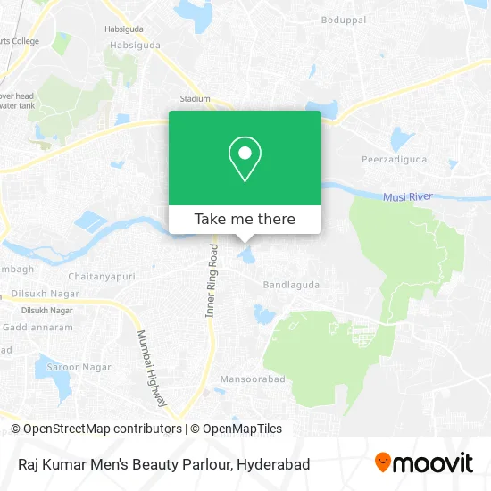 Raj Kumar Men's Beauty Parlour map