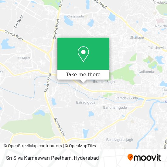 Sri Siva Kameswari Peetham map