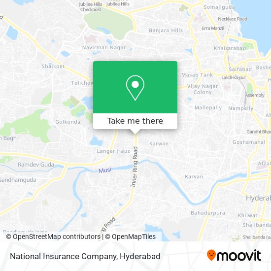 National Insurance Company map