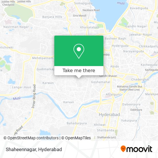 Shaheennagar map