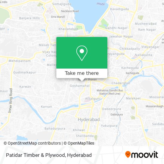 Patidar Timber & Plywood map