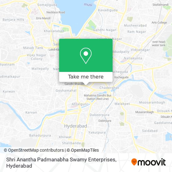 Shri Anantha Padmanabha Swamy Enterprises map