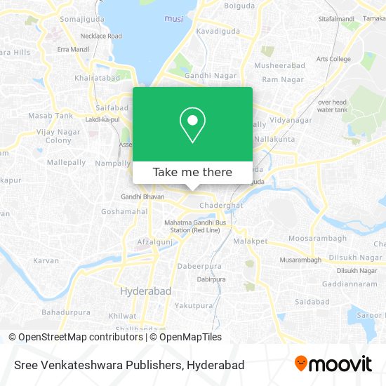 Sree Venkateshwara Publishers map