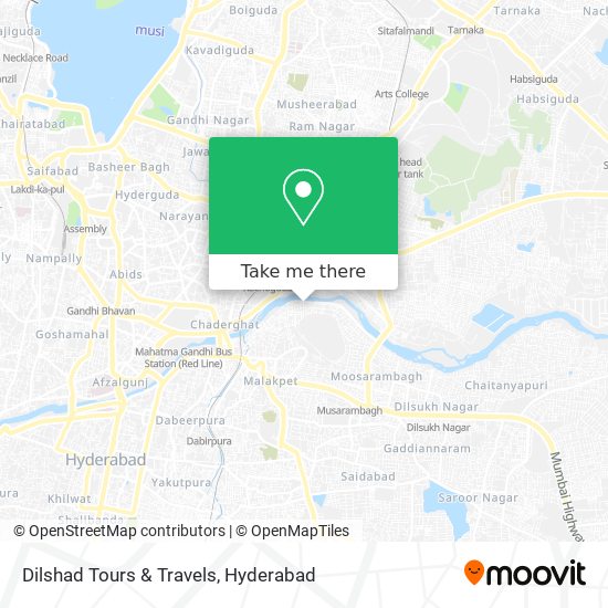 Dilshad Tours & Travels map