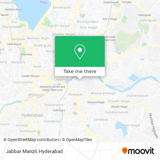Jabbar Manzil map