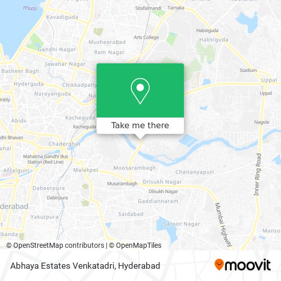 Abhaya Estates Venkatadri map
