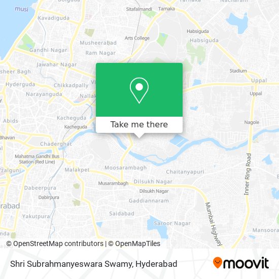 Shri Subrahmanyeswara Swamy map