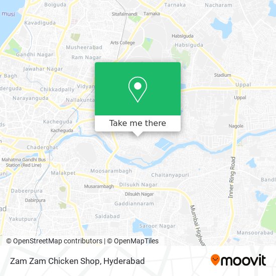 Zam Zam Chicken Shop map