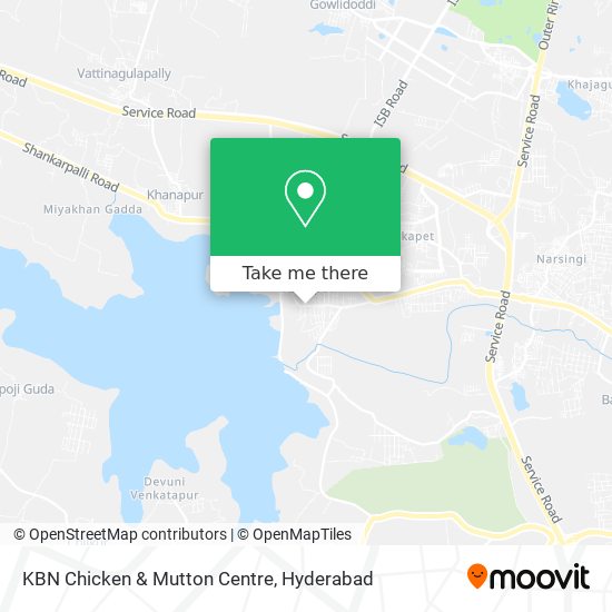 KBN Chicken & Mutton Centre map