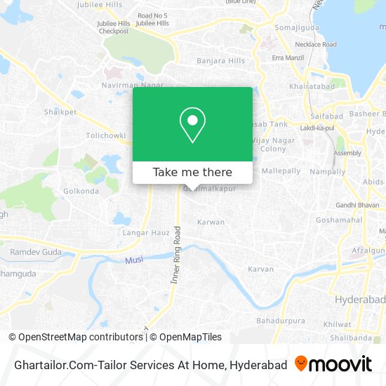 Ghartailor.Com-Tailor Services At Home map