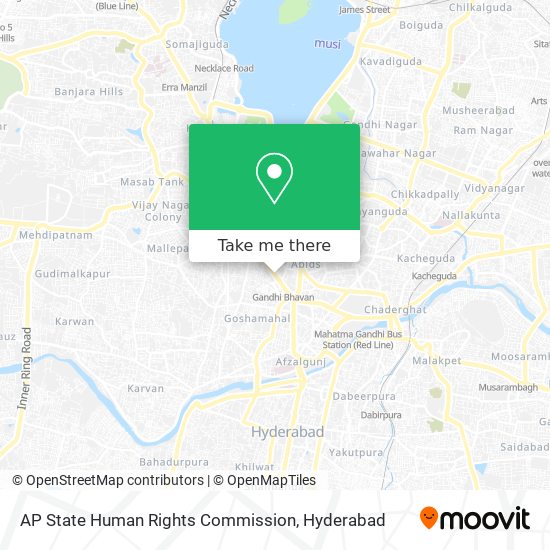 AP State Human Rights Commission map