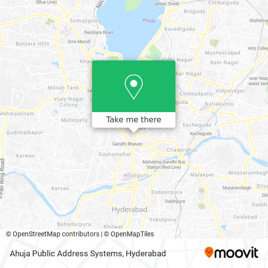 Ahuja Public Address Systems map