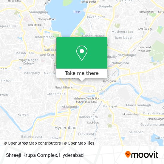 Shreeji Krupa Complex map