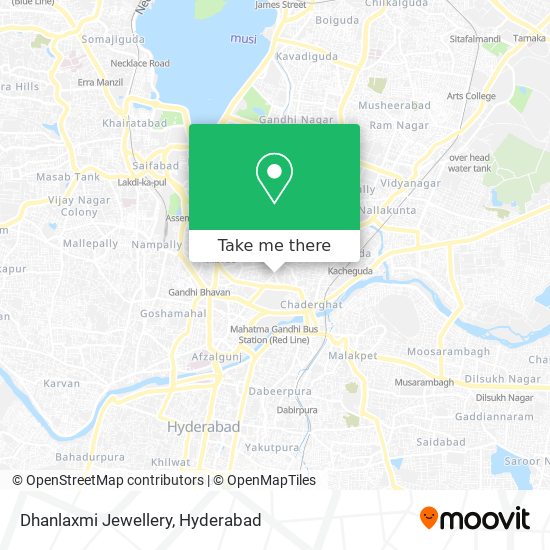 Dhanlaxmi Jewellery map