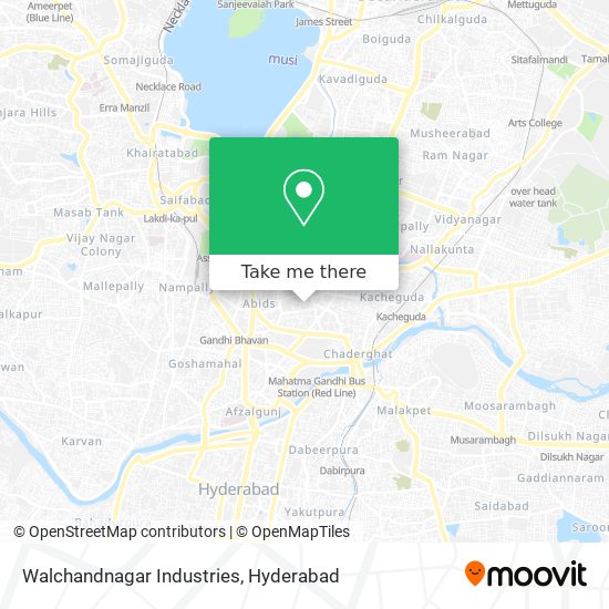Walchandnagar Industries map