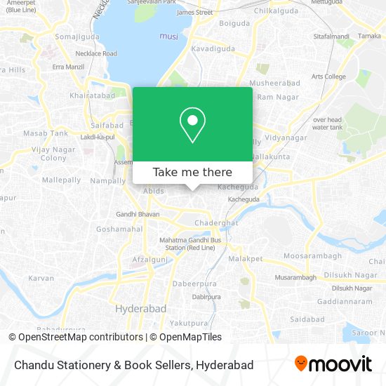 Chandu Stationery & Book Sellers map