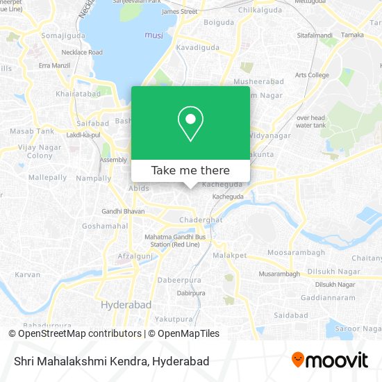 Shri Mahalakshmi Kendra map