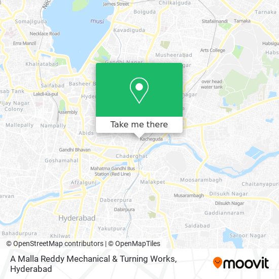 A Malla Reddy Mechanical & Turning Works map
