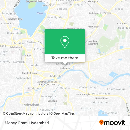 Money Gram map