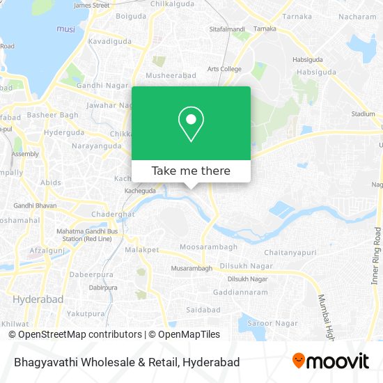 Bhagyavathi Wholesale & Retail map