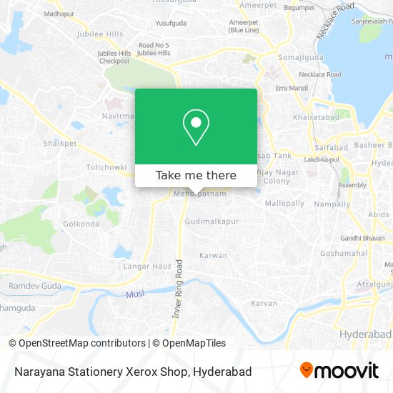 Narayana Stationery Xerox Shop map