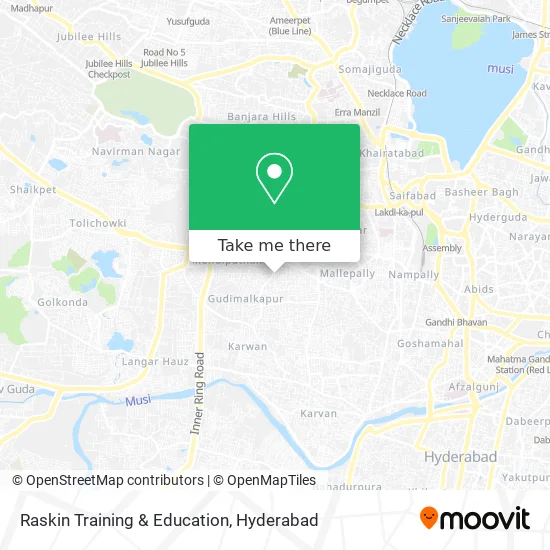 Raskin Training & Education map