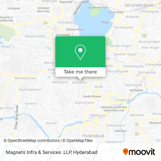 Magnets Infra & Services .LLP map