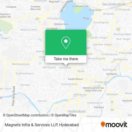 Magnets Infra & Services .LLP map
