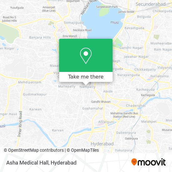 Asha Medical Hall map