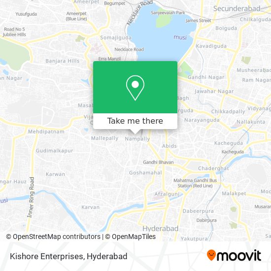 Kishore Enterprises map