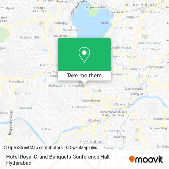 Hotel Royal Grand Banquets Conference Hall map