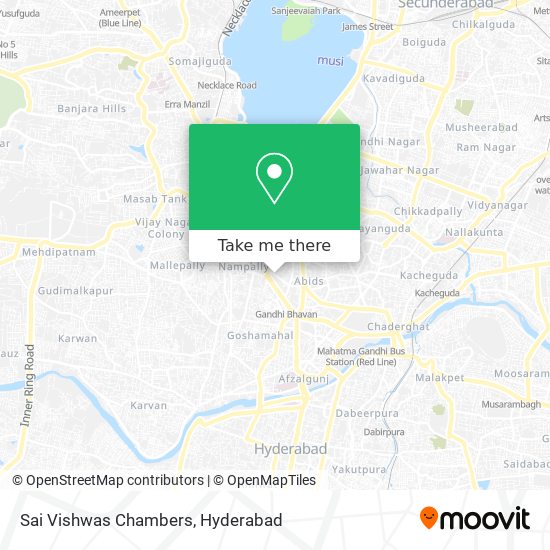 Sai Vishwas Chambers map
