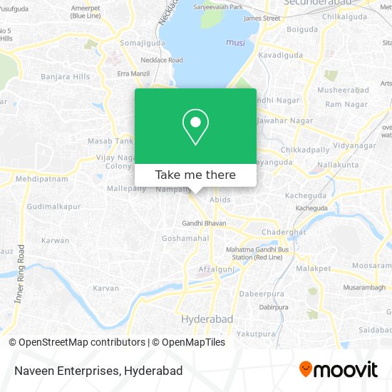 Naveen Enterprises map