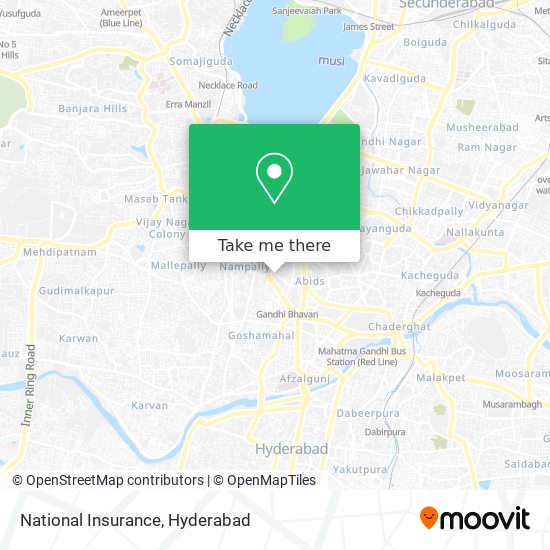 National Insurance map