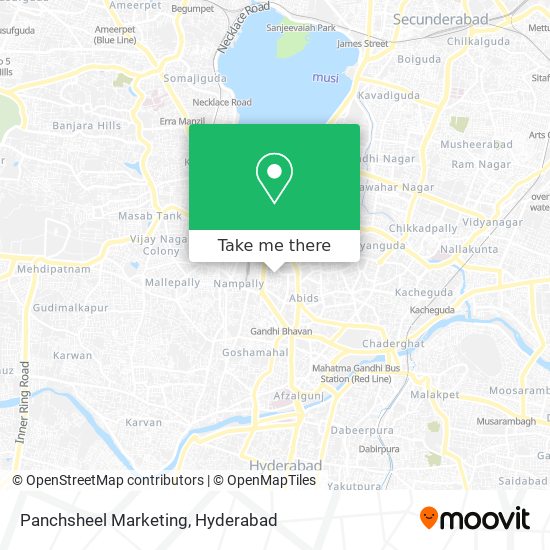 Panchsheel Marketing map