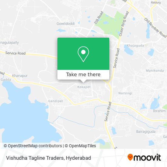 Vishudha Tagline Traders map