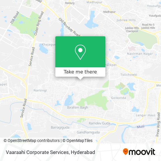 Vaaraahi Corporate Services map