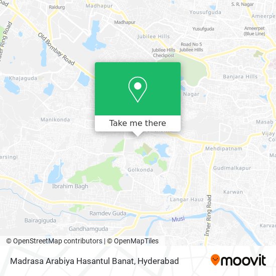 Madrasa Arabiya Hasantul Banat map