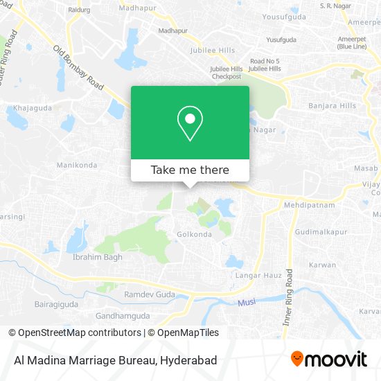 Al Madina Marriage Bureau map
