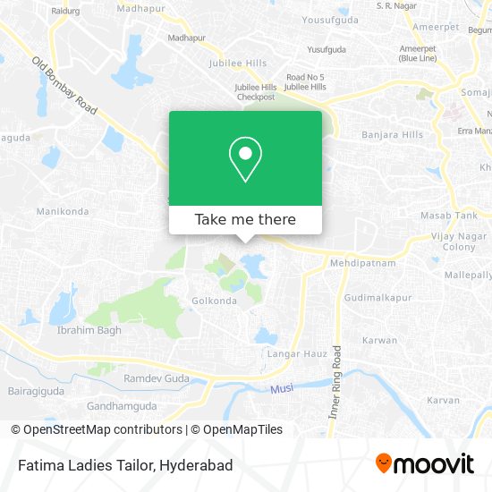 Fatima Ladies Tailor map