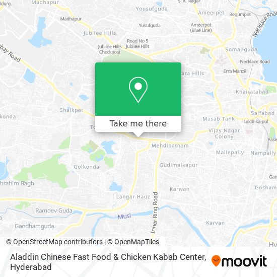 Aladdin Chinese Fast Food & Chicken Kabab Center map